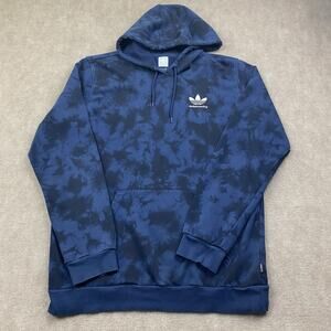 Adidas Skateboarding Hoodie Blue/Black Mens M